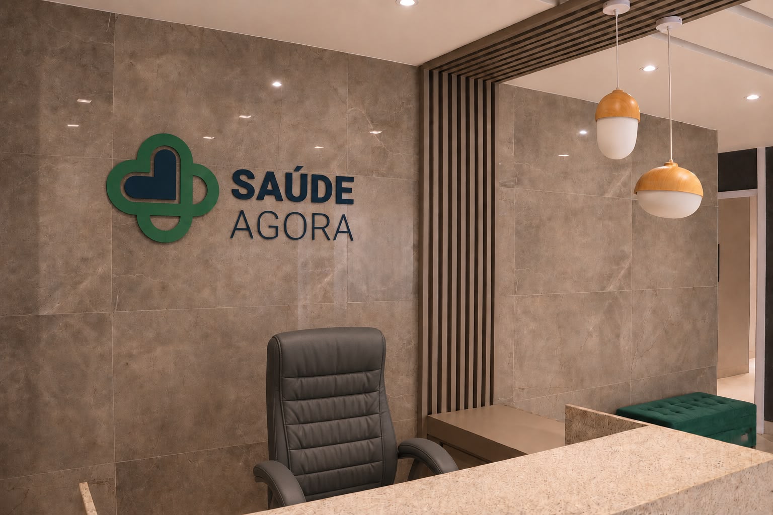 Ambiente de acolhimento da Saúde Agora